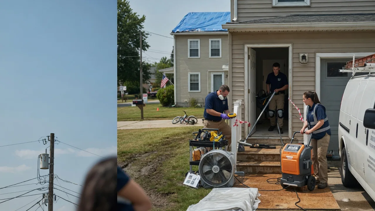 Water Damage Repair in Bracey, VA near me